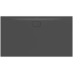 Villeroy & Boch Duschwanne Ecora rechteckig Anthracite 1600 x 900 x 35 mm