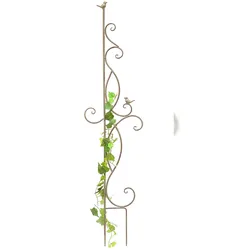 DanDiBo Rankhilfe Metall Rankgitter 135 cm 93999 Kletterhilfe Bodenstecker Blumenhalter Ranksäule