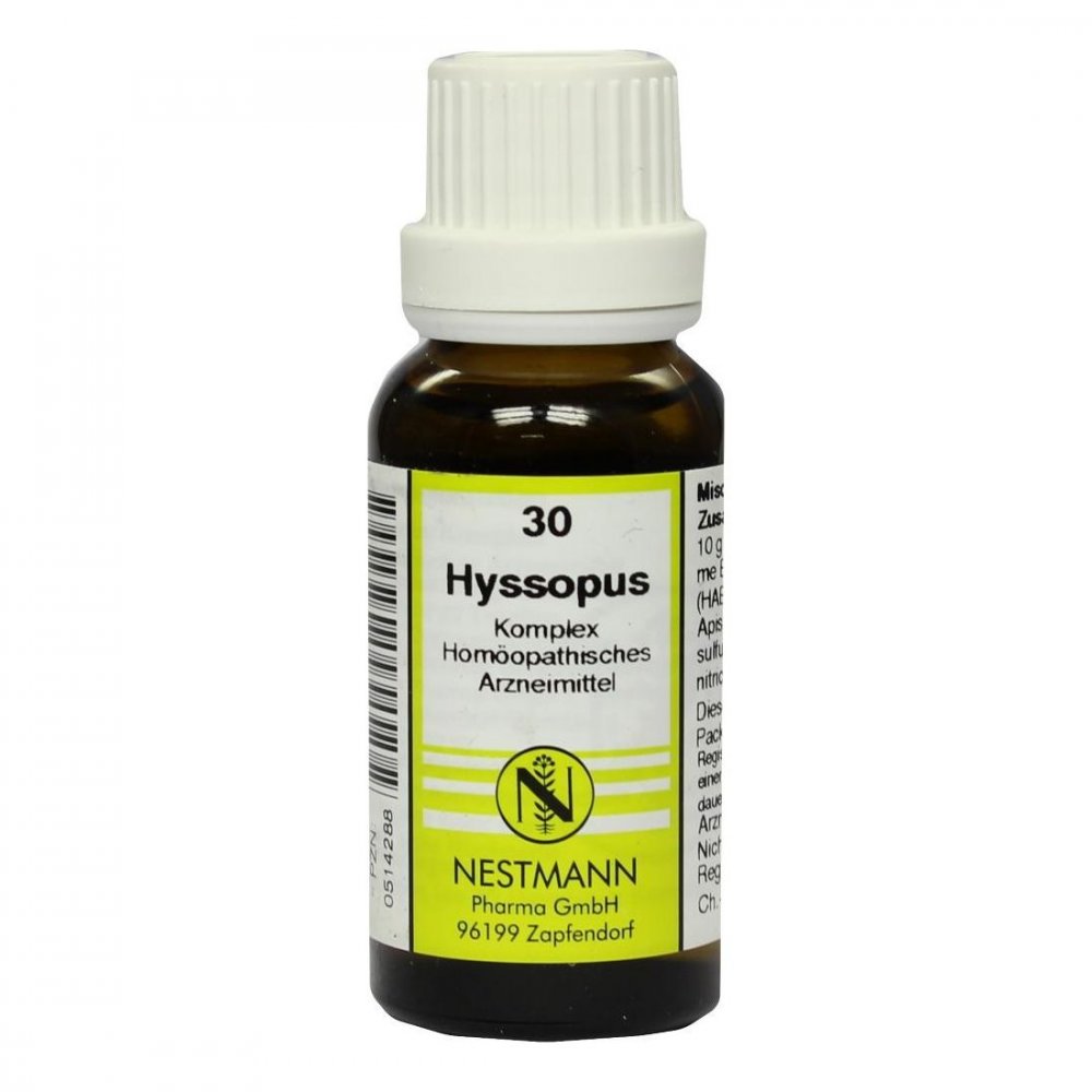 NESTMANN Pharma GmbH Hyssopus Komplex Nummer 30 00514288