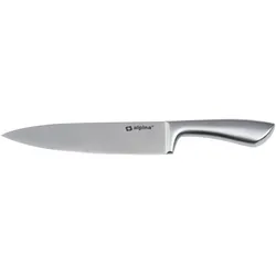 alpina Kochmesser 33,5cm Griff mit Loch, Küchenmesser, Silber