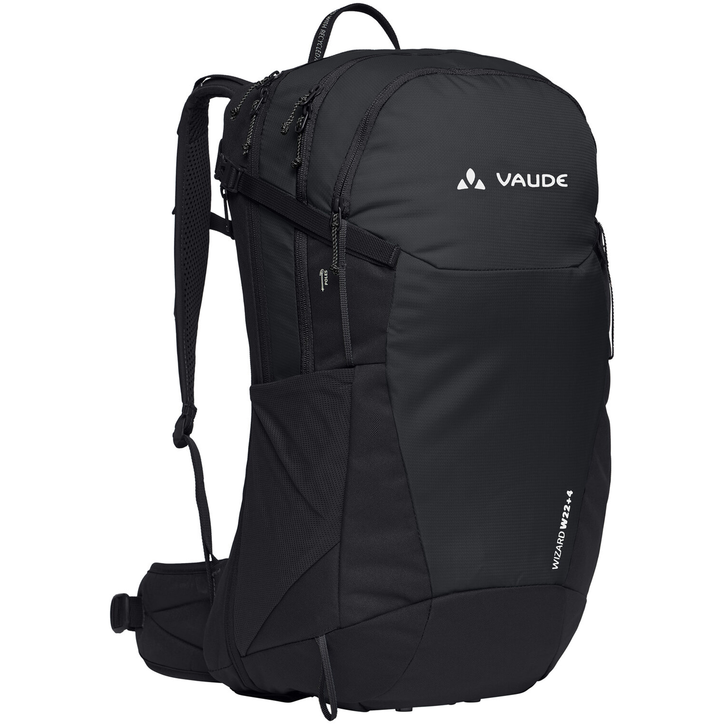 Vaude Wizard 22+4 Damen Wanderrucksack schwarz Größe 22+4L Trekking