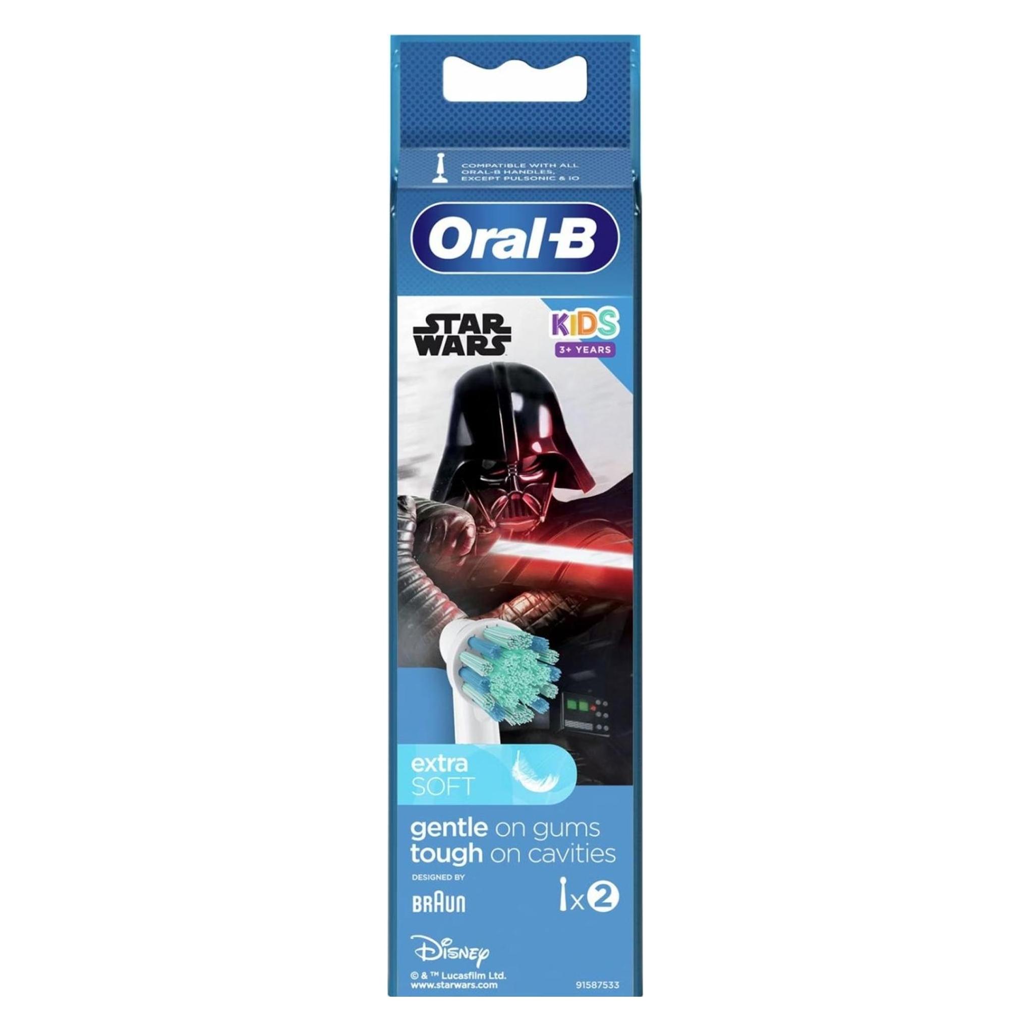 Oral-B Kids Star Wars Ersatzbürsten Köpfe (2x) (EB10 2 REFILL STAR WARS)