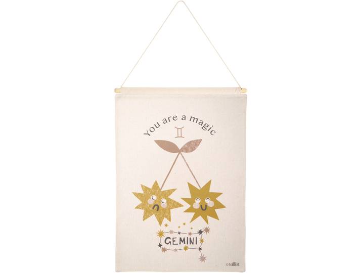 Wanddekoration Constellation Natural Baumwolle 40 x 50 cm