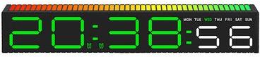 Perfect Picks Market Creative LED Digital Clock With Temperature Display, Hour Digital Desk Clock For Bedroom & Office 4