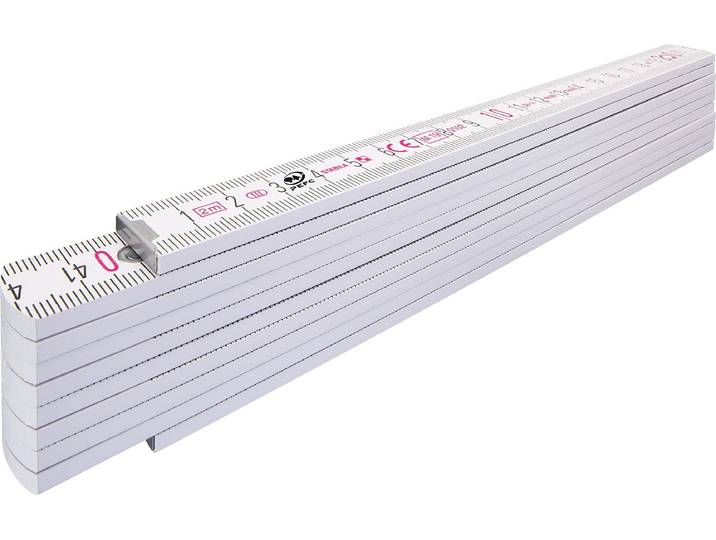 Stabila 14557 mètre pliant hêtre 2 m