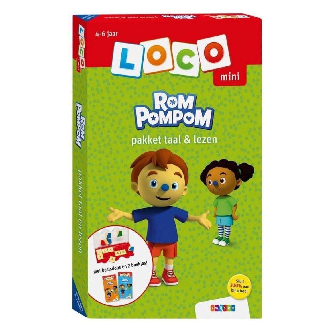 WPG Loco Loco mini rompompom taal en lezen. 4+ (Niederländisch) (37105457)