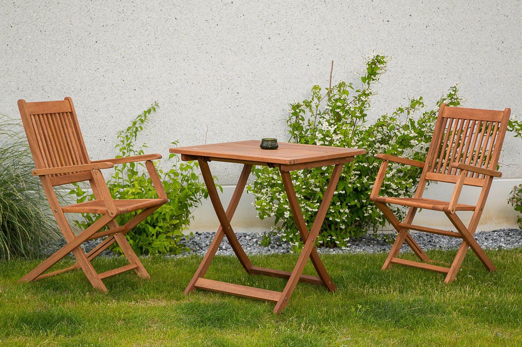 Balkonset MERXX "Rio", beige (natur), Sitzmöbel-Sets, Balkonset natur Einheitsgröße