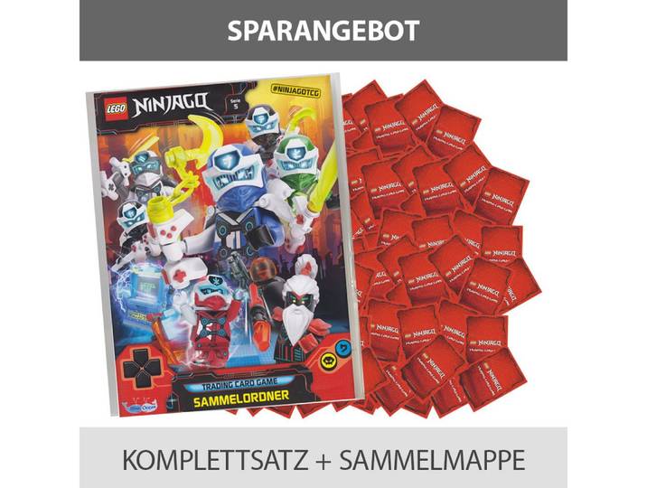 LEGO® Sammelkarte LEGO Ninjago 5 NEXT LEVEL - Komplettsatz - alle 126 Karten + Album