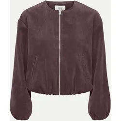 Cordblouson JDYALBA Kragenlos Violett S