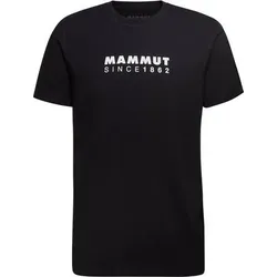 MAMMUT Herren Shirt Mammut Core T-Shirt Logo, Größe S in Schwarz Schwarz