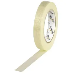 Transpak, Klebeband, Filamentklebeband m.Lngs-/Querfaden Breite 19mm L.50m S.125 transparent XENIAL - VPE: 12 (19 mm)