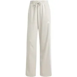 ADIDAS Damen Hose Essentials 3-Streifen Open Hem French Terry, Größe M in Grau Grau
