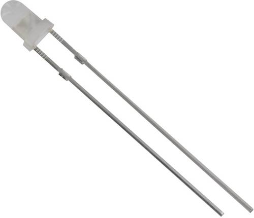 HuiYuan 3034W2D-EHD-A LED bedrahtet Weiß Rund 3mm 700 mcd 60° 20mA 3.1V