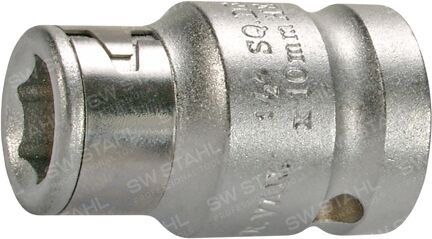 Swstahl Vierkantadapter-Bit Bitadapter, 1/2 Antrieb Auf 10 Bits 05600l