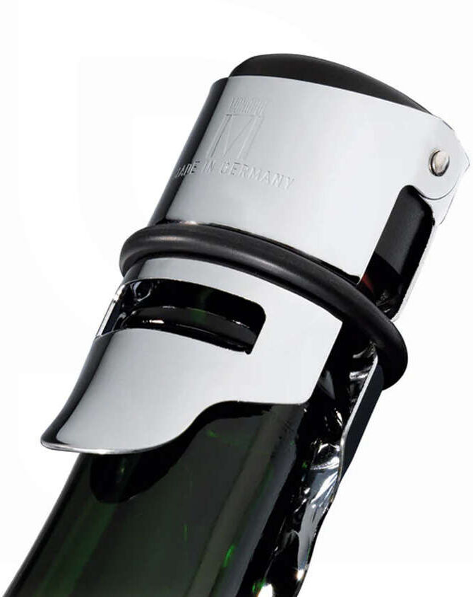 Monopol Bouchon Stopper Vermo Chromé pour Vin Mousseux
