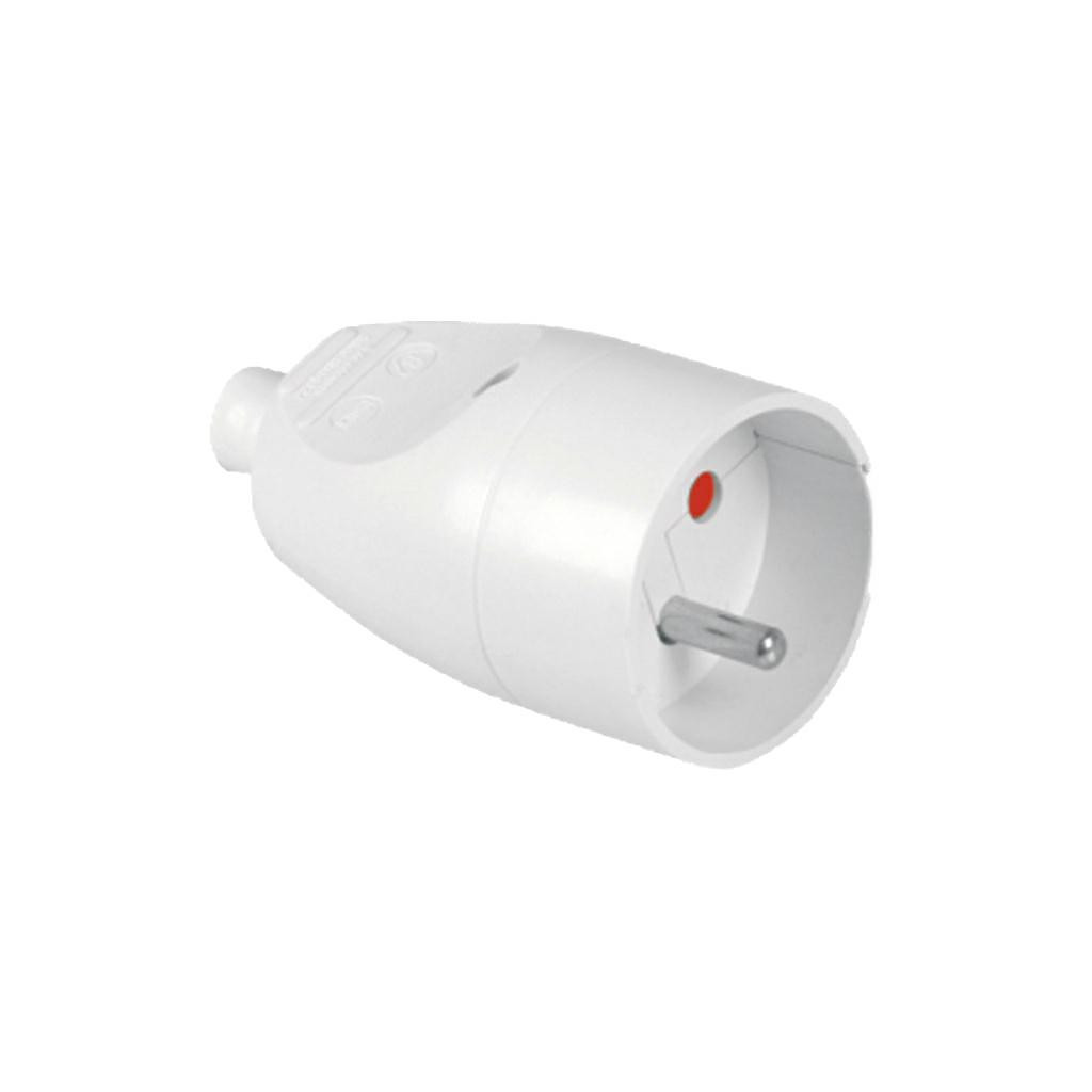 AWTools Enkele stopcontacten, 10 stuks, wit, model GN-171