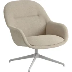 Fiber Lounge Drehsessel, beige