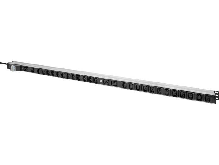DIGITUS PDU 24xC13 4xC19 Ausgänge 250V/32A schwarz