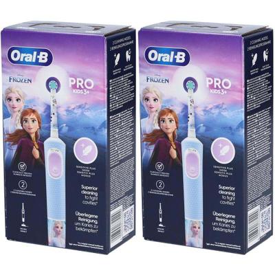 Oral-B Pro Kids 3+ Frozen x2 2x1 St Zahnbürste