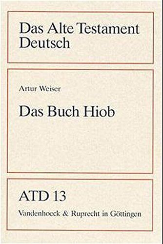 Artur Weiser - Das Alte Testament Deutsch (ATD), Tlbd.13, Das Buch Hiob (Das Alte Testament Deutsch / Neues Göttinger Bibelwerk, Band 13) - Preis vom 30.09.2026 22:30:23 h