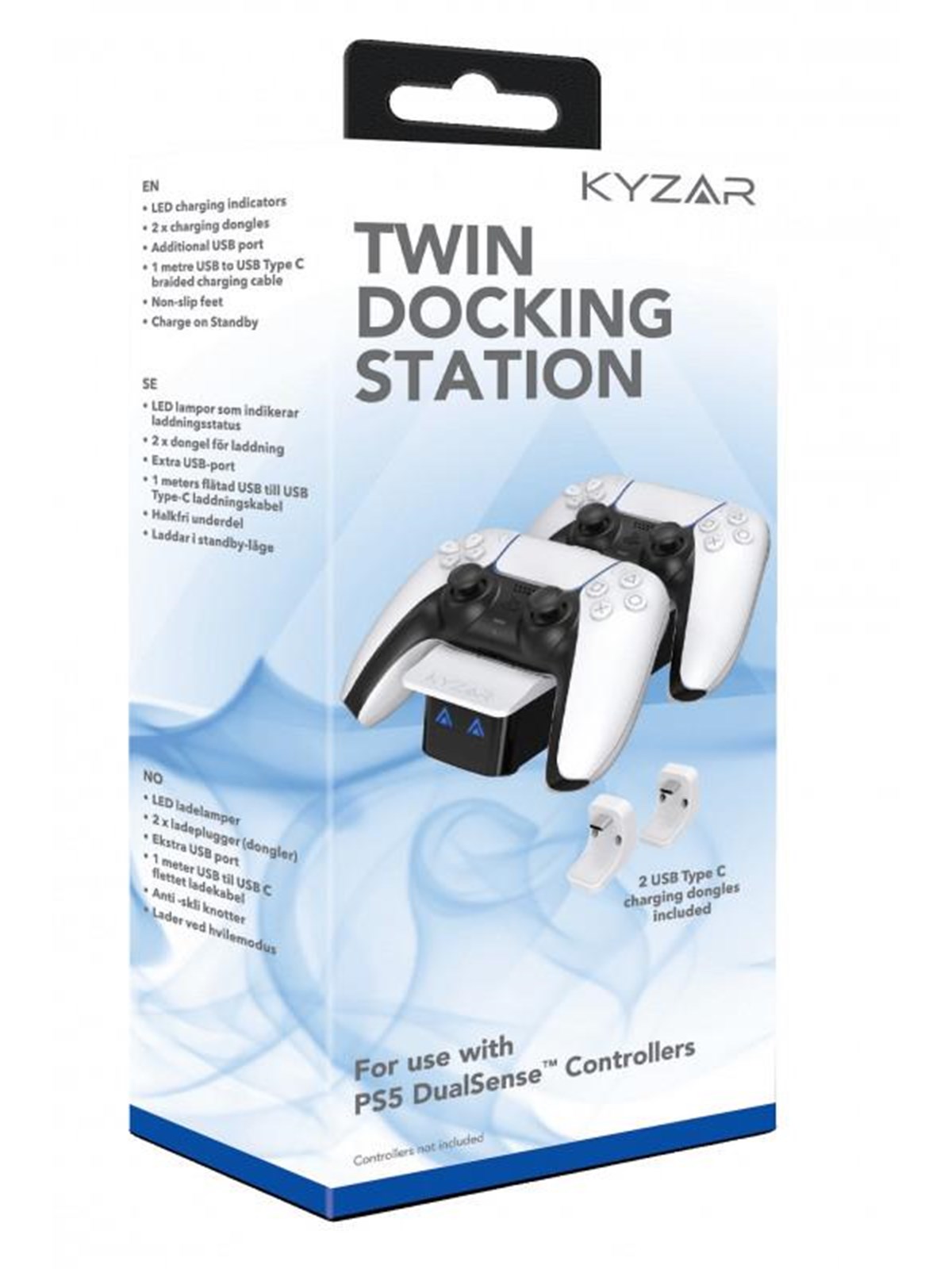 Kyzar Twin Docking Station for PS5 - Miscellaneous Zubehör für Spielkonsole - Sony PlayStation 5