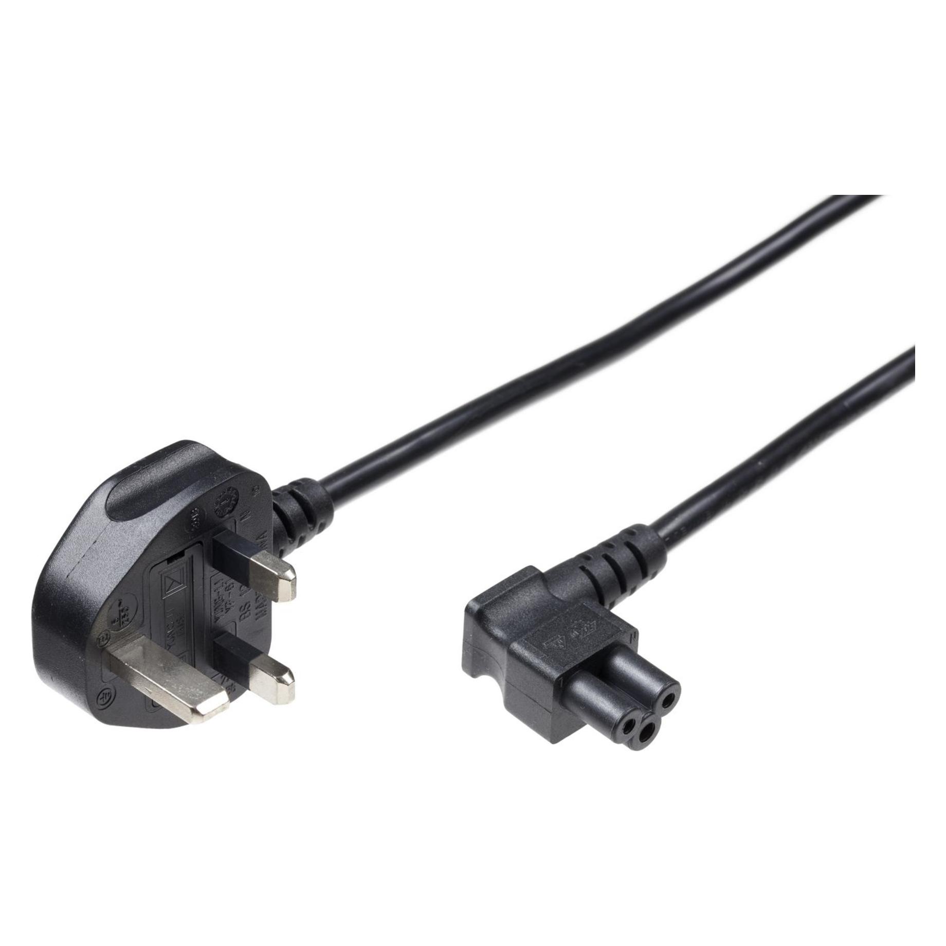 MicroConnect Power Cord UK - C5 1.8m Black (1.80 m) (PE090818A)
