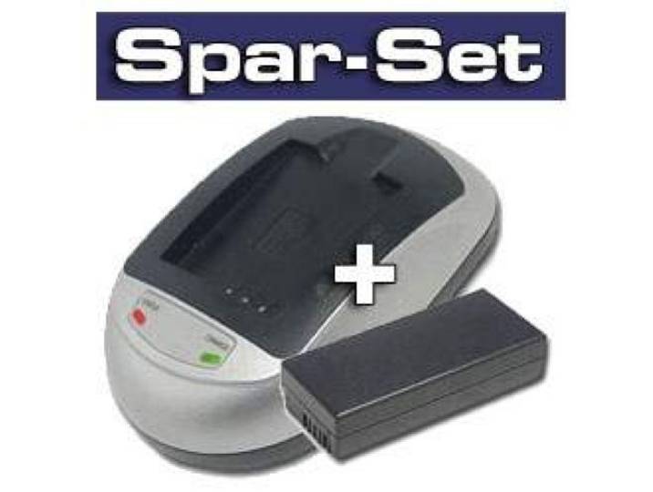 SparSet Oplader incl. Batterij geschikt voor Sony NP-FC10, NP-FC11