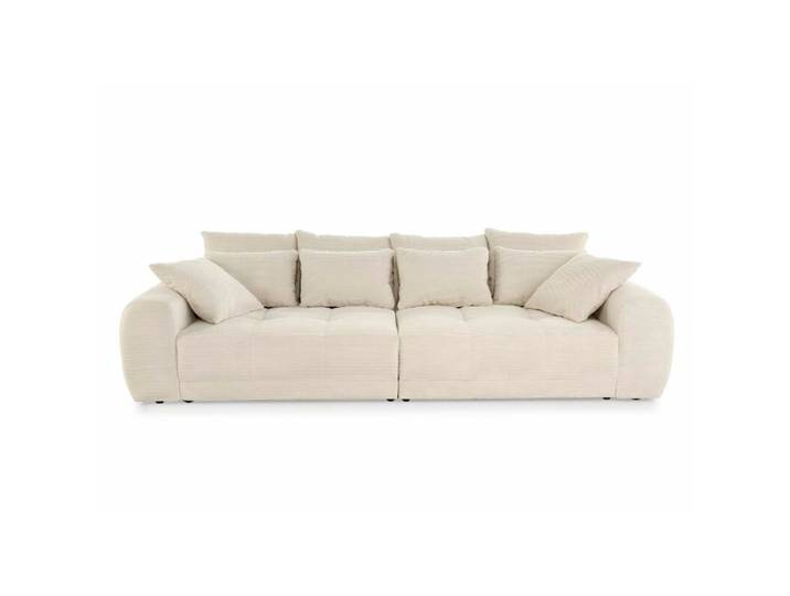 Trendstore Janni Megasofa in Cord - Cord creme Relax-Oase für d
