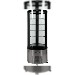 Kühlvitrine, Temperaturbereich +2 ~ +8  ̊C, 450W, 400L, 68x68x175cm