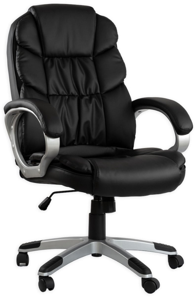 Opulenze Nero One Ergonomische Bureaustoel en Gaming Chair - Zwart - Kunstleer