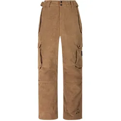 Protest Herren Cord Skihose PRTJoss Sandy Brown - S - S