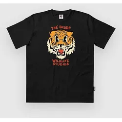 The Dudes Wildlife Studies Classic T-Shirt black Gr. XXXL