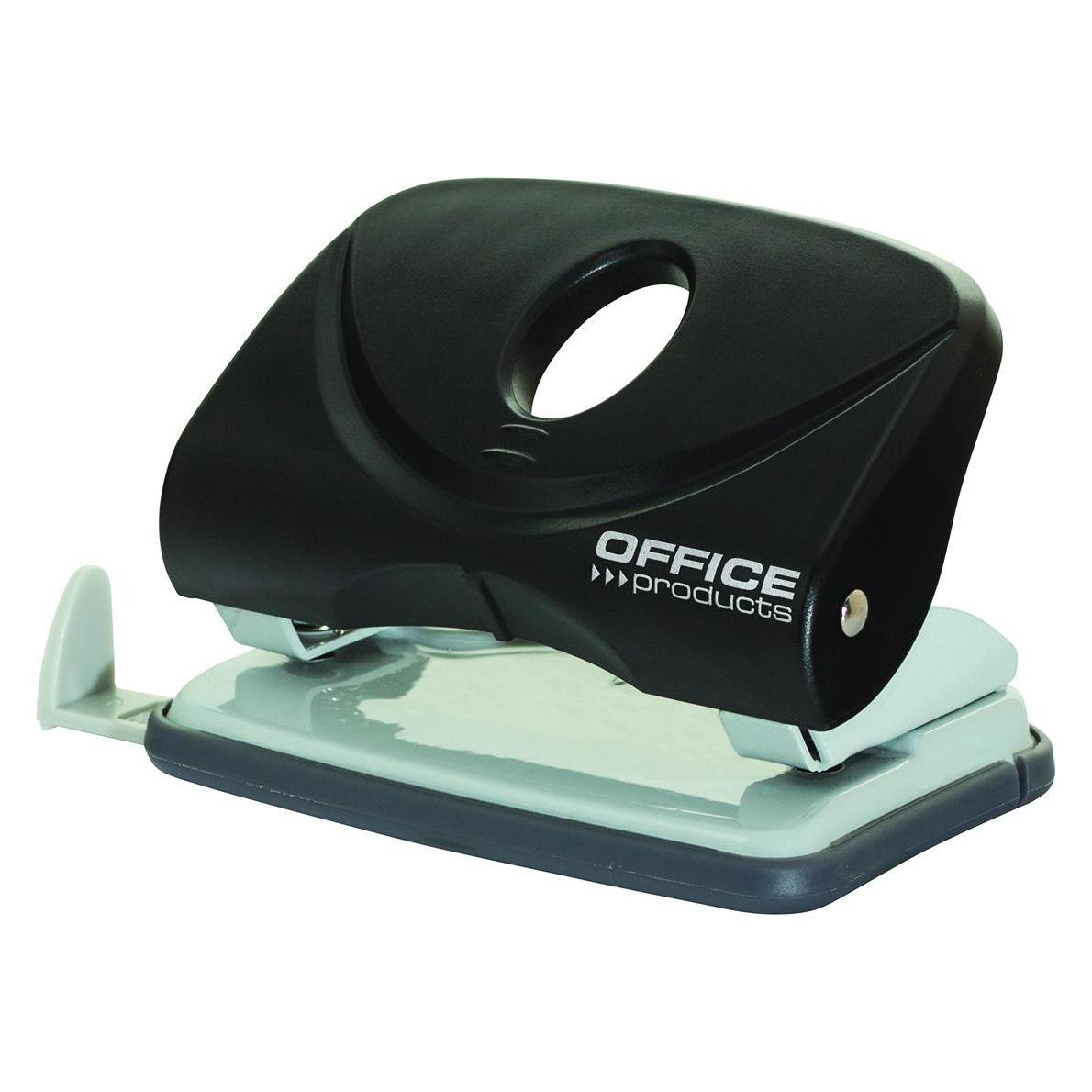 Office Products Locher, stanzt bis zu 20 blatt, kunststoff, schwarz (40952522)