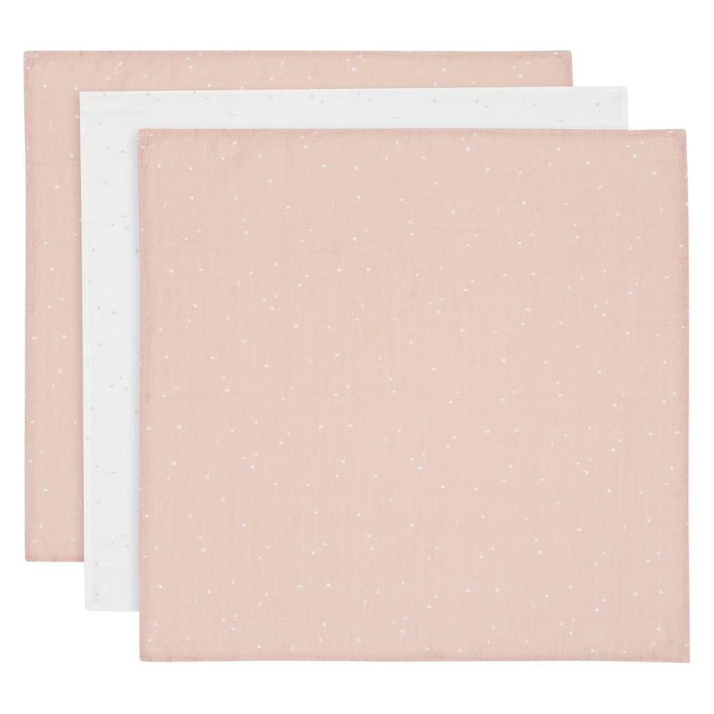 Jollein Spucktücher Funkelnd 3er Set Gross (70 x 70 cm) (535-851-67101)