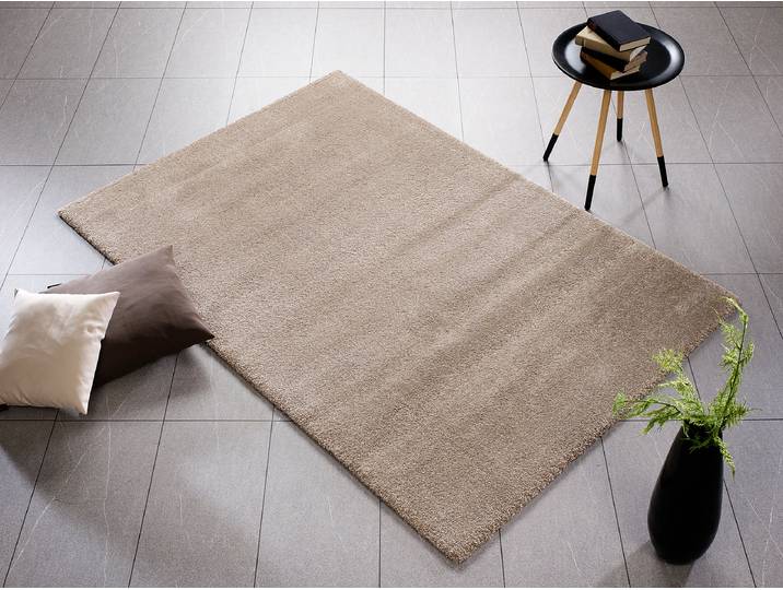 Tapis à poils courts Silentus Bliss Beige/Beige 140 x 200cm Polypropylène