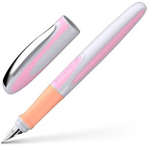 Schneider Füller Ray, Feder M, für Linkshänder, aus Kunststoff, flora/rosa