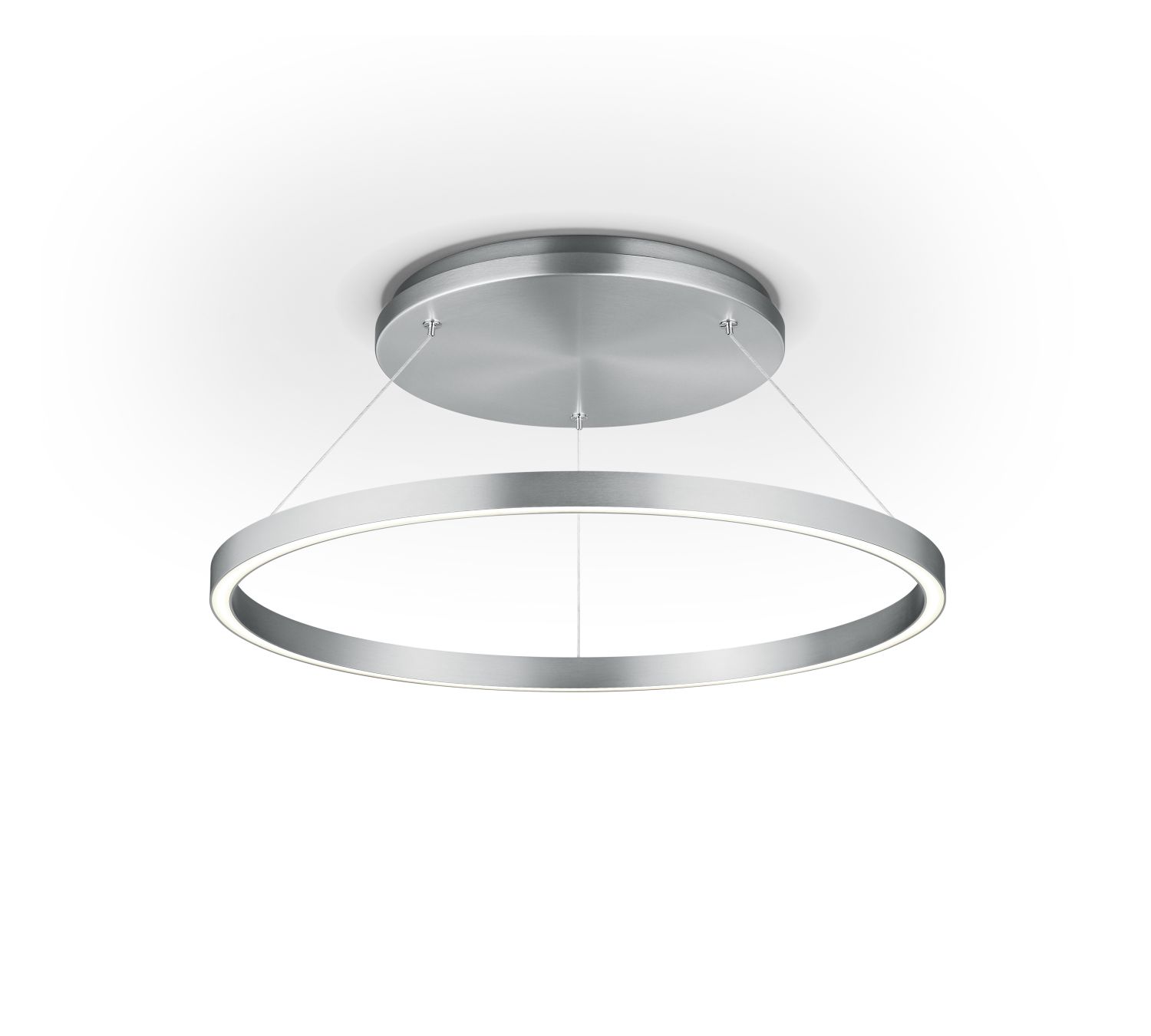 GKS Knapstein LED-Deckenleuchte LISA-D 60cm Nickel 91.367.05 4250035831056