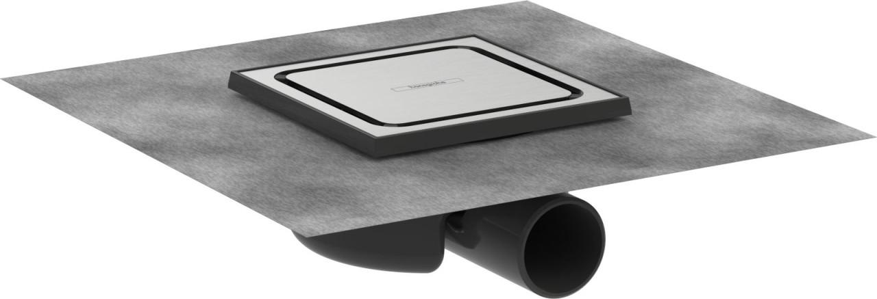 Hansgrohe RainDrain Spot Punktablauf 150 x 150 mm Rost BST, 56055800 56055800
