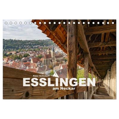 Esslingen am Neckar (Tischkalender 2027 DIN A5 quer), CALVENDO Monatskalender