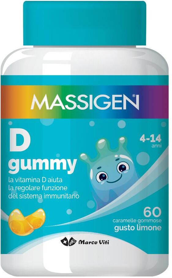 MARCO VITI FARMACEUTICI SpA Massigen, D Gummy, 60 Caramelle gommose