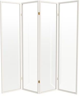Red Lantern 6 ft. Tall Clear Plastic Partition