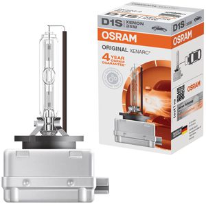 OSRAM Auto-Lampe Xenarc Original, D1S, 85 V / 35 Watt, Scheinwerferlampe, Xenon, 1 Stück