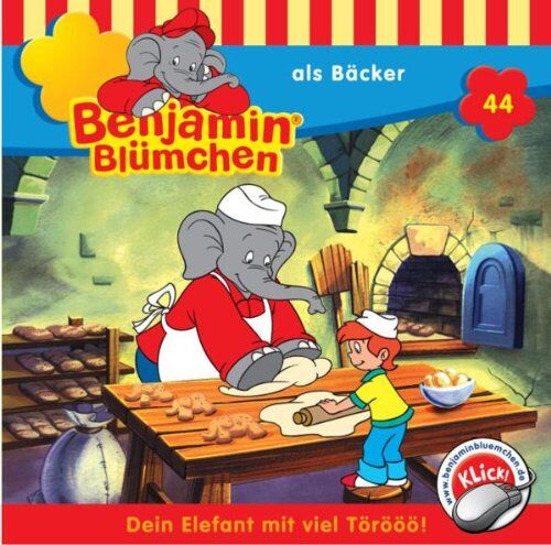 Benjamin Bl?Mchen - Benjamin Blümchen 44: ... als Bäcker - Preis vom 27.09.2026 03:53:48 h