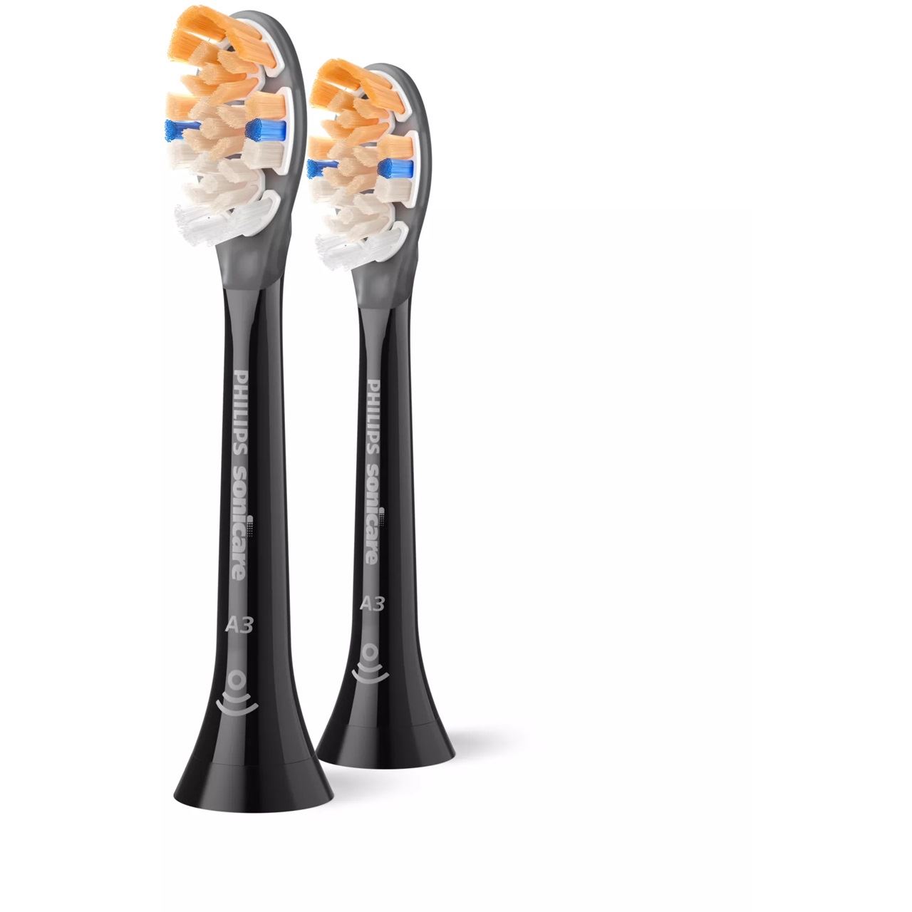 Philips Aufsteckzahnbürste HX9092/88 / Sonicare A3 Premium All-in-one Doppelpack Schwarz