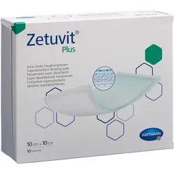 Zetuvit, Verbandsmaterial, Plus Absorptionsverband 10x10cm