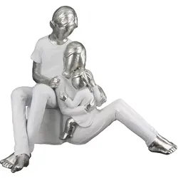 GILDE Poly Skulptur Elternfreude 17cm