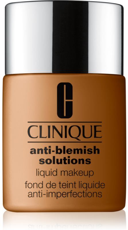 Clinique Anti-Blemish Solutions™ Liquid Makeup high cover foundation for oily acne-prone skin shade WN 100 Deep Honey 30 ml