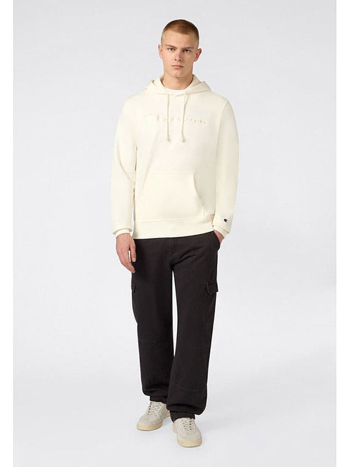 Champion Hoodie in Creme - M