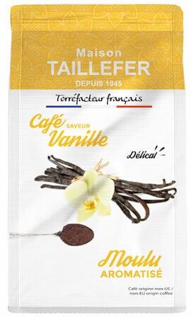 maisonTaillefer Maison Taillefer Gemahlener Kaffee Mit Vanillearoma 125 G - MaxiCoffee