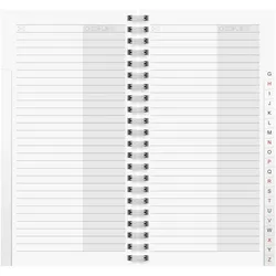 Baier & Schneider, Ordner Zubehör, Telefonregister-Ersatzeinlage